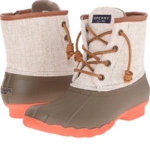 Sherry Duck Boots - Olive and Hemp